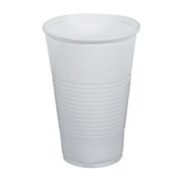 Plastové poháre biele 0,15l